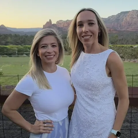 Priscila and Daniela, co-founders of LuxeHaus Stays